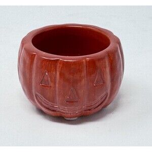 Yankee Candle Pumpkin Jack O’ Lantern 2” Tealight Candle Holder Halloween